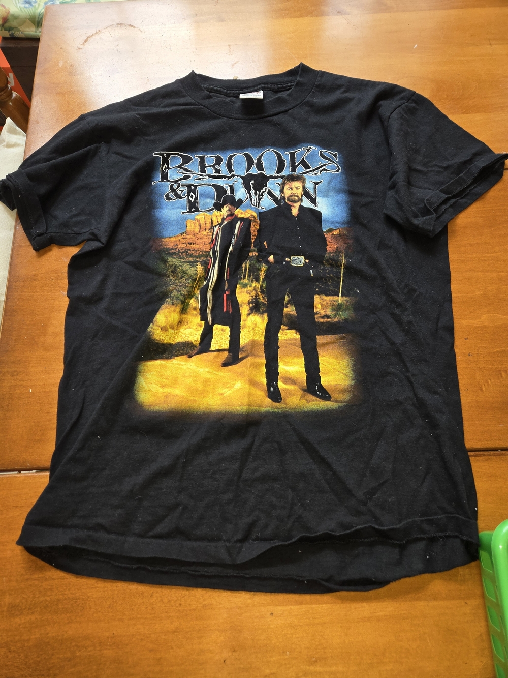 Anvil Black Brooks & Dunn Graphic Tee